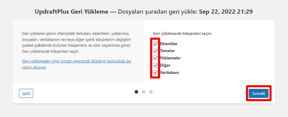 WordPress site taşıma, site klonlama